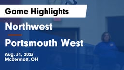 Northwest  vs Portsmouth West  Game Highlights - Aug. 31, 2023