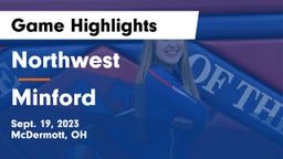 Northwest  vs Minford  Game Highlights - Sept. 19, 2023