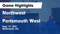Northwest  vs Portsmouth West  Game Highlights - Sept. 27, 2023