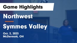 Northwest  vs Symmes Valley Game Highlights - Oct. 2, 2023