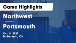 Northwest  vs Portsmouth  Game Highlights - Oct. 9, 2023
