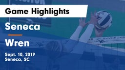 Seneca  vs Wren  Game Highlights - Sept. 10, 2019