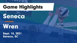 Seneca  vs Wren  Game Highlights - Sept. 14, 2021