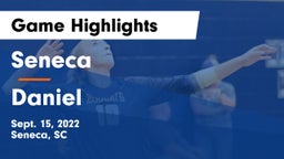 Seneca  vs Daniel  Game Highlights - Sept. 15, 2022