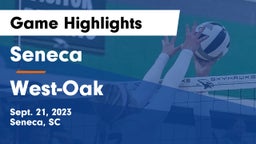 Seneca  vs West-Oak  Game Highlights - Sept. 21, 2023