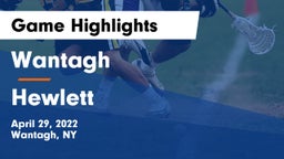 Wantagh  vs Hewlett  Game Highlights - April 29, 2022