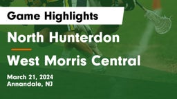 North Hunterdon  vs West Morris Central  Game Highlights - March 21, 2024