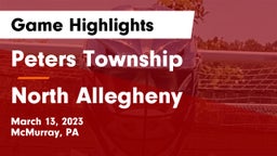 Peters Township  vs North Allegheny  Game Highlights - March 13, 2023