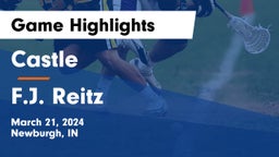 Castle  vs F.J. Reitz  Game Highlights - March 21, 2024