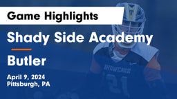 Shady Side Academy vs Butler  Game Highlights - April 9, 2024