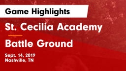 St. Cecilia Academy  vs Battle Ground  Game Highlights - Sept. 14, 2019