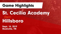St. Cecilia Academy  vs Hillsboro Game Highlights - Sept. 14, 2019
