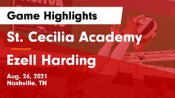 St. Cecilia Academy  vs Ezell Harding  Game Highlights - Aug. 26, 2021