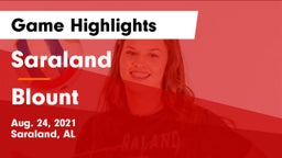 Saraland  vs Blount  Game Highlights - Aug. 24, 2021