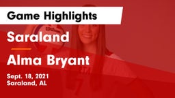 Saraland  vs Alma Bryant  Game Highlights - Sept. 18, 2021