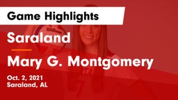 Saraland  vs Mary G. Montgomery  Game Highlights - Oct. 2, 2021