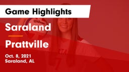 Saraland  vs Prattville  Game Highlights - Oct. 8, 2021