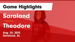 Saraland  vs Theodore  Game Highlights - Aug. 23, 2022