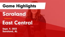 Saraland  vs East Central  Game Highlights - Sept. 9, 2023