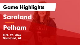 Saraland  vs Pelham  Game Highlights - Oct. 12, 2023
