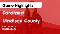 Saraland  vs Madison County  Game Highlights - Oct. 14, 2023