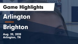 Arlington  vs Brighton  Game Highlights - Aug. 20, 2020