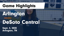 Arlington  vs DeSoto Central  Game Highlights - Sept. 4, 2020