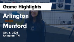 Arlington  vs Munford  Game Highlights - Oct. 6, 2020