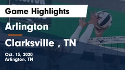 Arlington  vs Clarksville , TN Game Highlights - Oct. 13, 2020