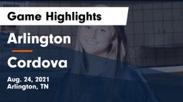 Arlington  vs Cordova  Game Highlights - Aug. 24, 2021