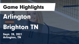 Arlington  vs Brighton  TN Game Highlights - Sept. 28, 2021