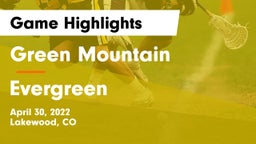 Green Mountain  vs Evergreen Game Highlights - April 30, 2022