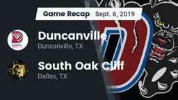 Recap: Duncanville  vs. South Oak Cliff  2019