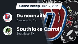 Recap: Duncanville  vs. Southlake Carroll  2019