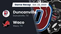 Recap: Duncanville  vs. Waco  2020