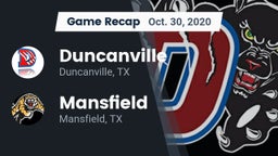 Recap: Duncanville  vs. Mansfield  2020