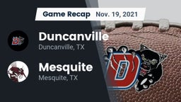 Recap: Duncanville  vs. Mesquite  2021