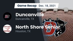 Recap: Duncanville  vs. North Shore Senior  2021