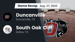 Recap: Duncanville  vs. South Oak Cliff  2022