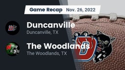Recap: Duncanville  vs. The Woodlands  2022