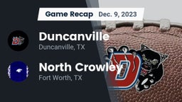 Recap: Duncanville  vs. North Crowley  2023