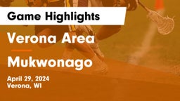 Verona Area  vs Mukwonago  Game Highlights - April 29, 2024