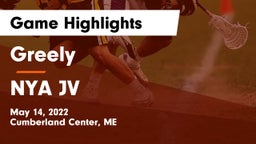 Greely  vs NYA JV Game Highlights - May 14, 2022