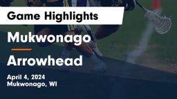Mukwonago  vs Arrowhead  Game Highlights - April 4, 2024