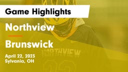 Northview  vs Brunswick  Game Highlights - April 22, 2023