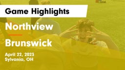 Northview  vs Brunswick  Game Highlights - April 22, 2023