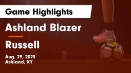 Ashland Blazer  vs Russell  Game Highlights - Aug. 29, 2023