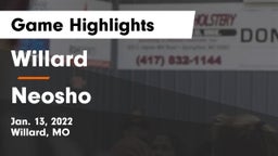 Willard  vs Neosho  Game Highlights - Jan. 13, 2022