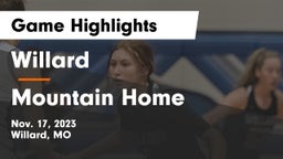 Willard  vs Mountain Home  Game Highlights - Nov. 17, 2023