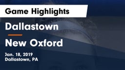 Dallastown  vs New Oxford  Game Highlights - Jan. 18, 2019